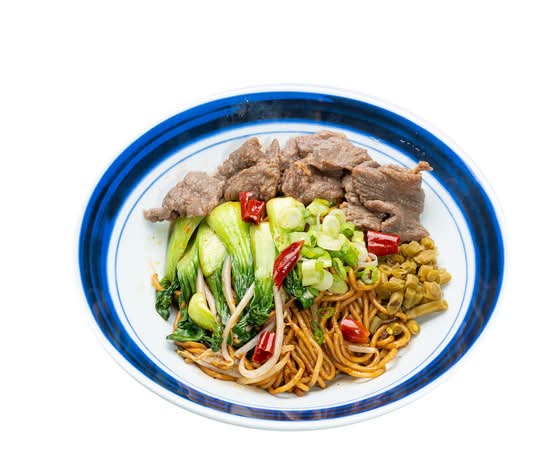 B6_Wuhan Spicy Pan-Fried Noodles with Beef Slice 武汉风味牛肉炒面